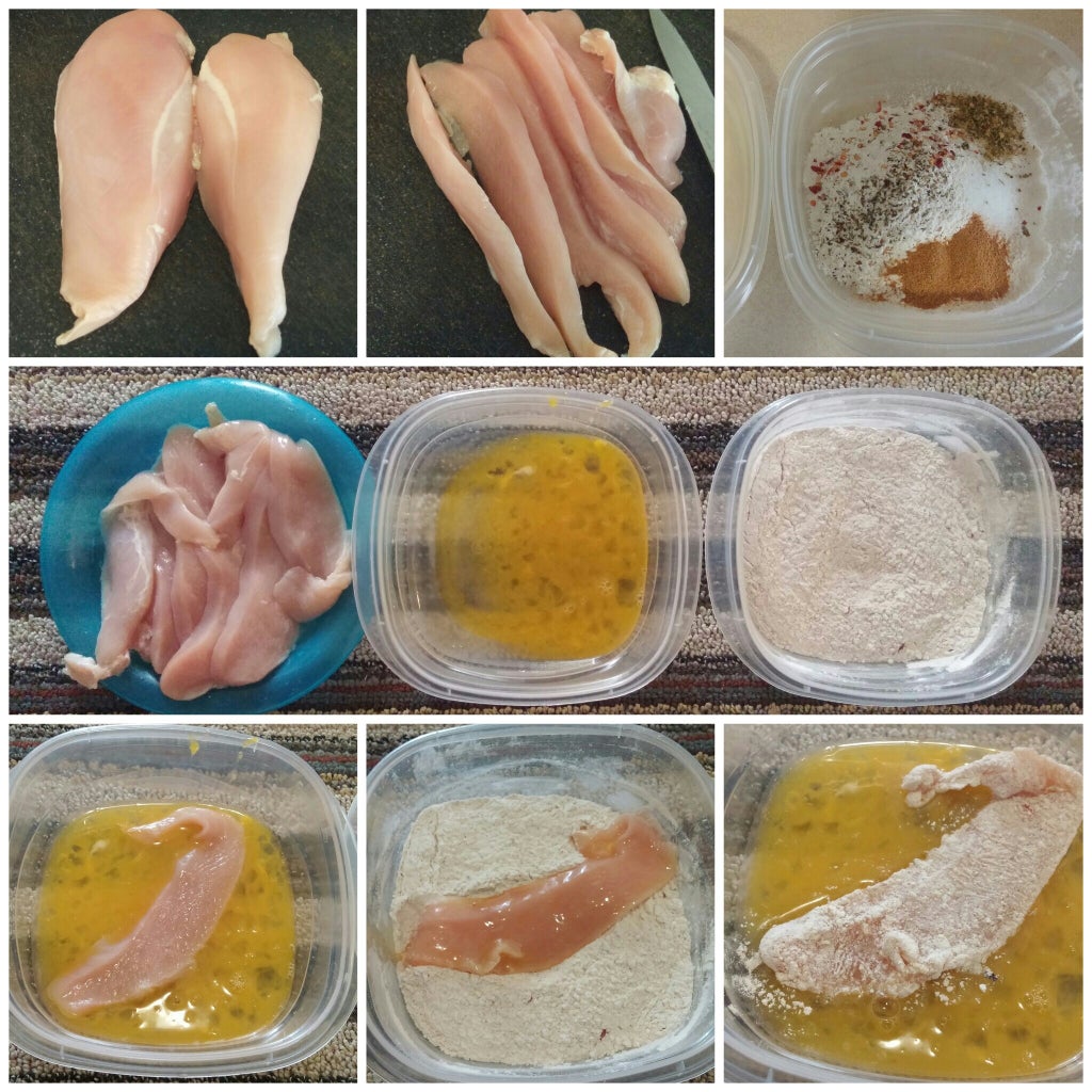 what are the three methods for frying chicken
