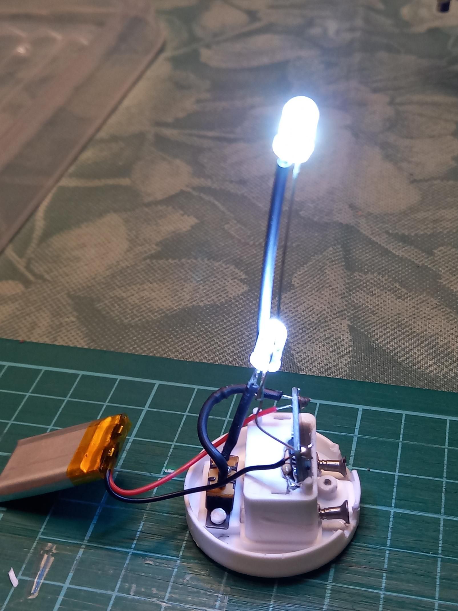 Convert Batterypowered Night Light to Rechargable 5 Steps (with Pictures) Instructables