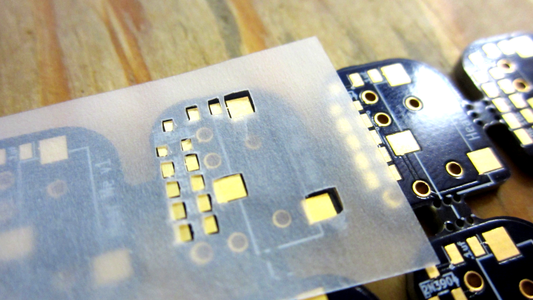DIY Solder Paste Stencil