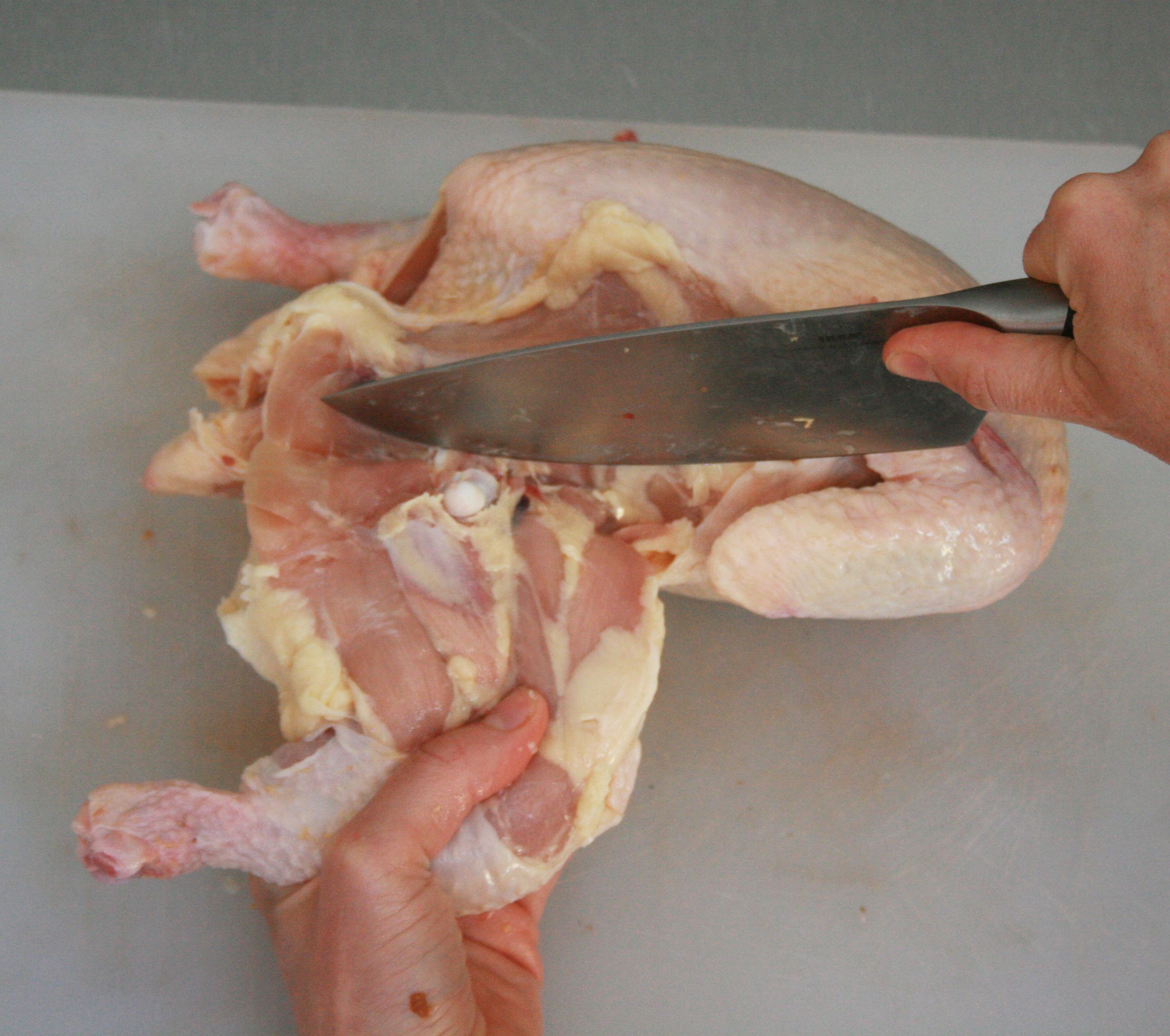 Remove Thighs and Legs