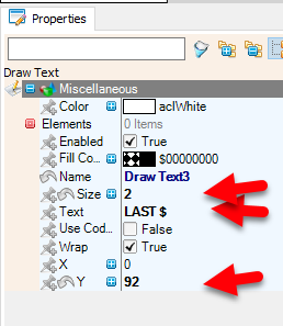 In Visuino Set Display