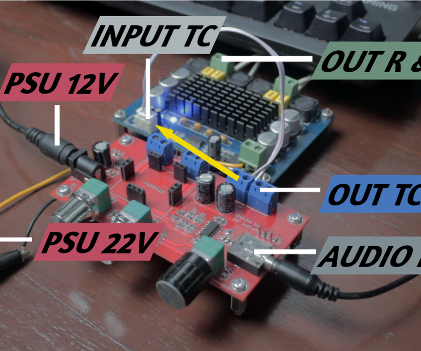Tone Control for Tpa3116d2 2x50Watt Stereo