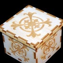 Small Laser Cut Wooden Box (2.5x2.5)