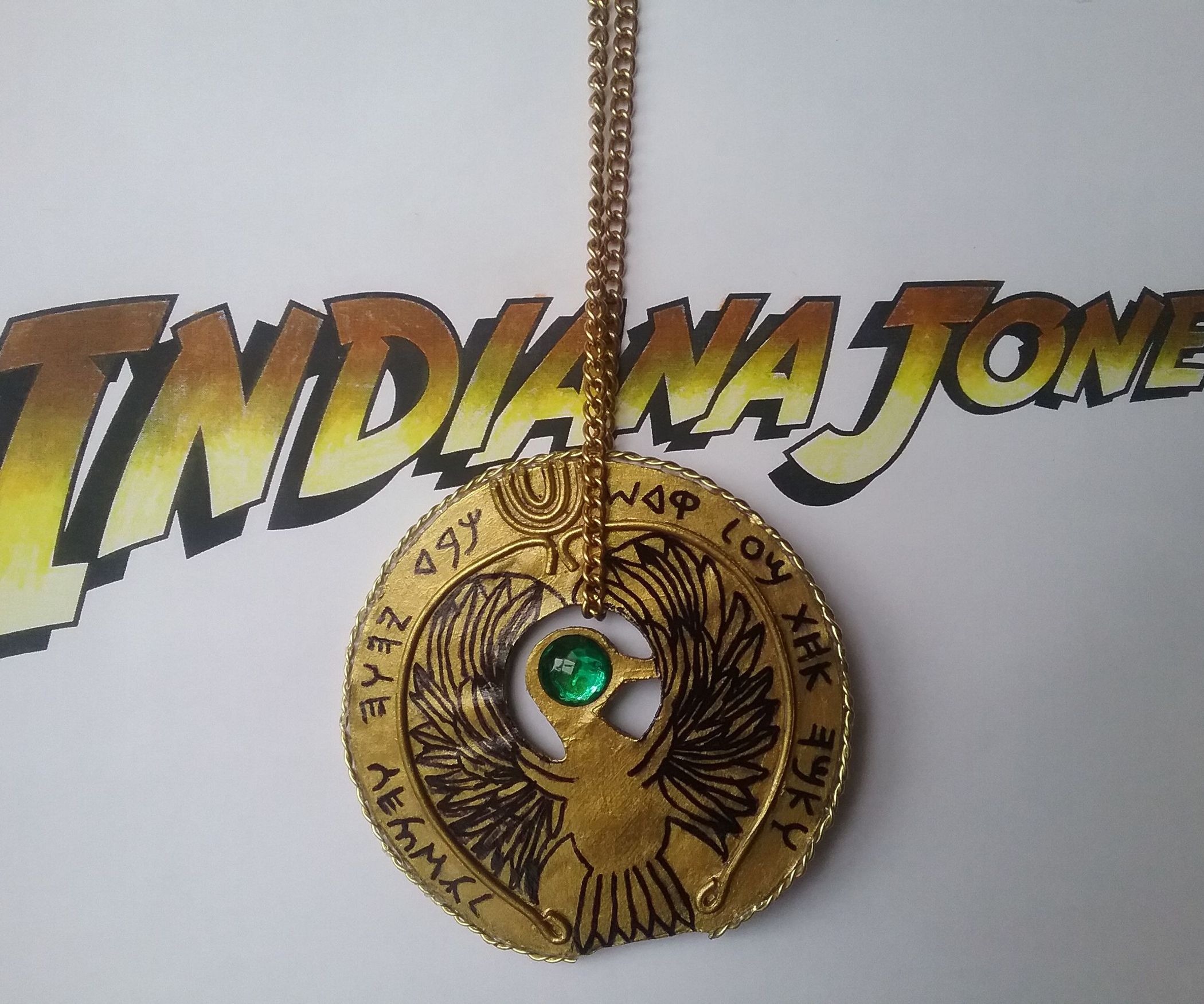Indiana Jones Raiders Of The Lost Ark Brotherhood Of The Cruciform Gold Lapel Pin - SalesOne