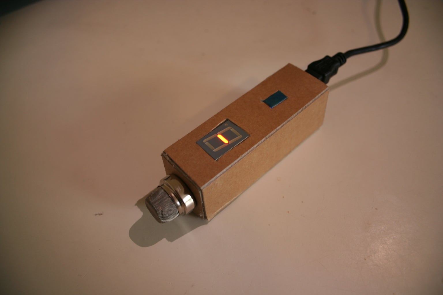 Gas Detector / Indicator (USB Powered) With Arduino : 5 Steps (with ...