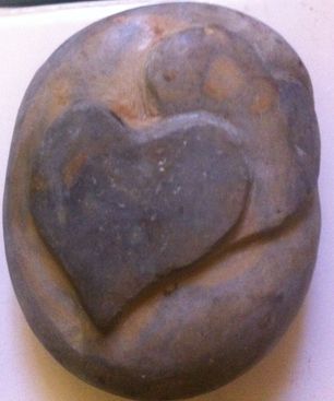 Stone Engraving Hearts