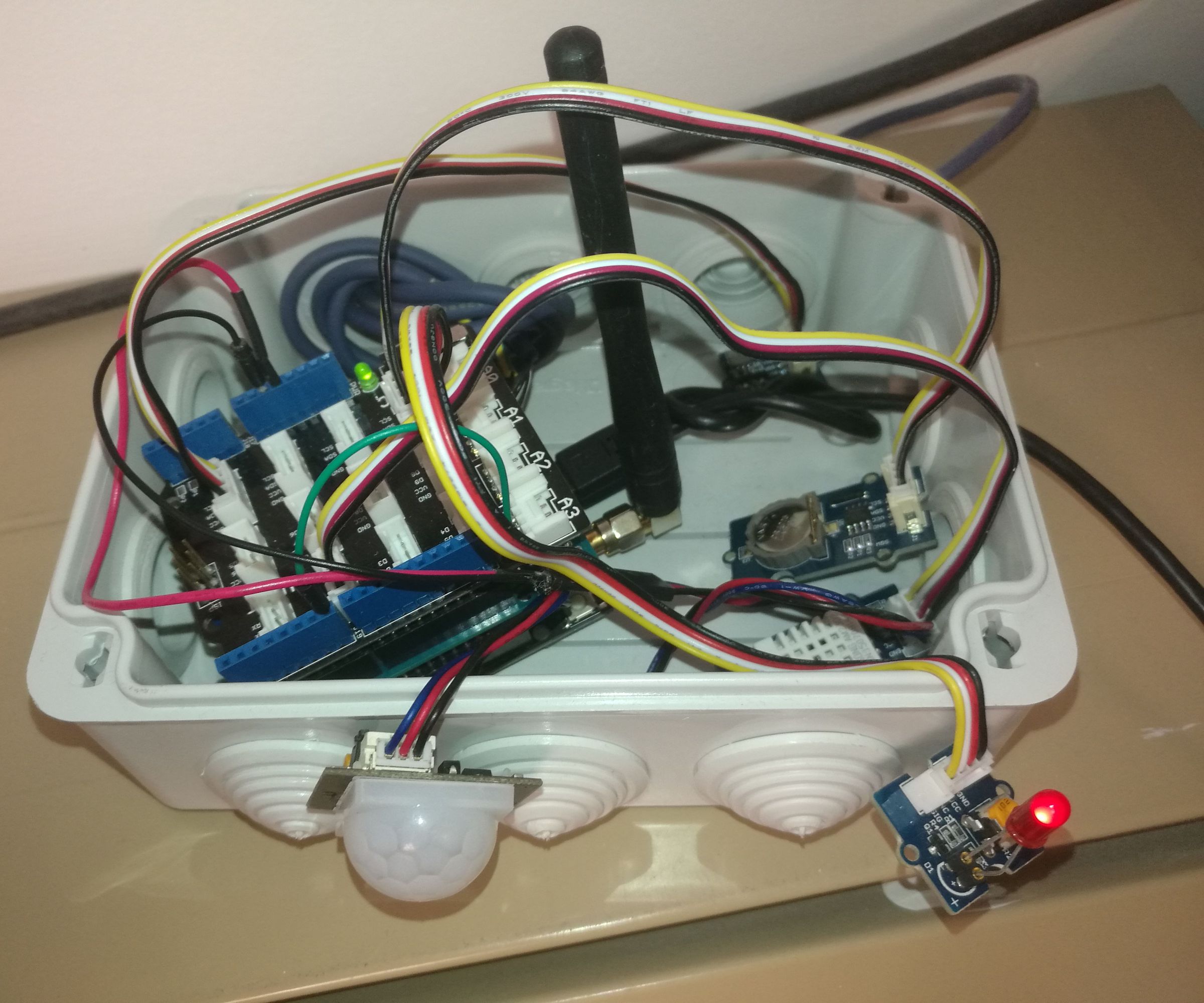 Electrical Consumption & Environmental Monitoring Via Sigfox