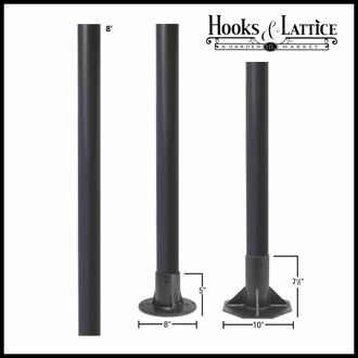 Aluminum Sign Posts Add Charm and Beauty to Any Sign