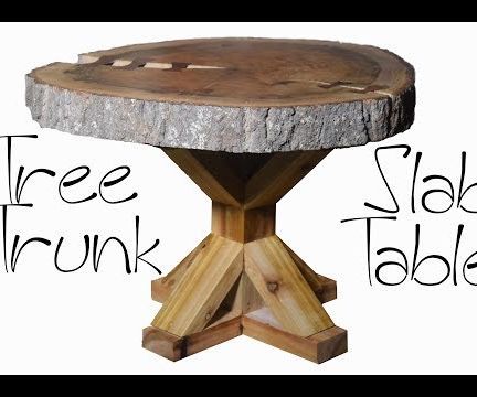 Live Edge Slab Coffee Table