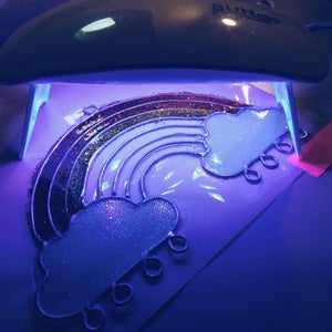 UV Resin and Glitter