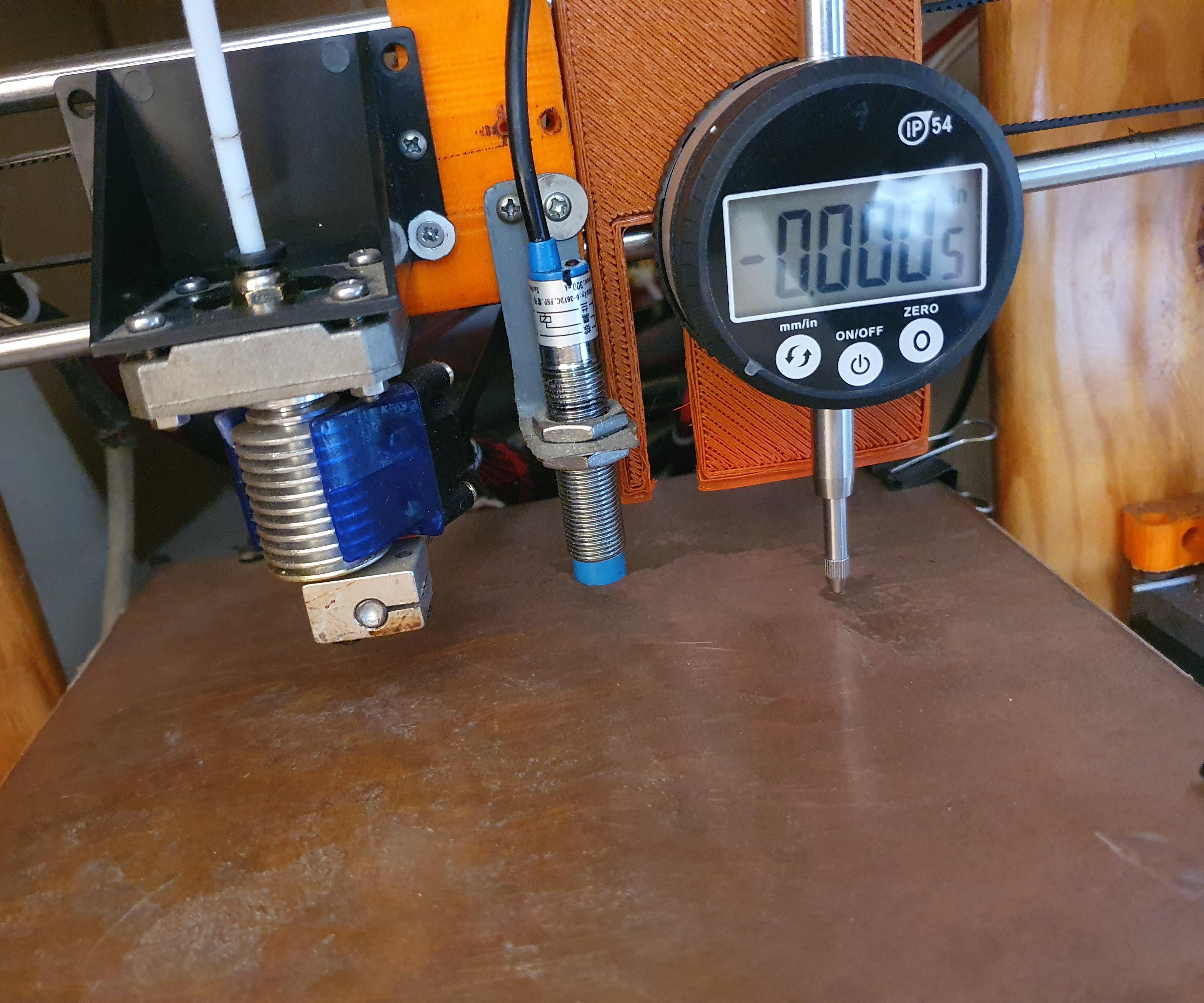 Mechanical Calibration Enhancement With Digital Dial Gauge and Cnc Inductive Sensor