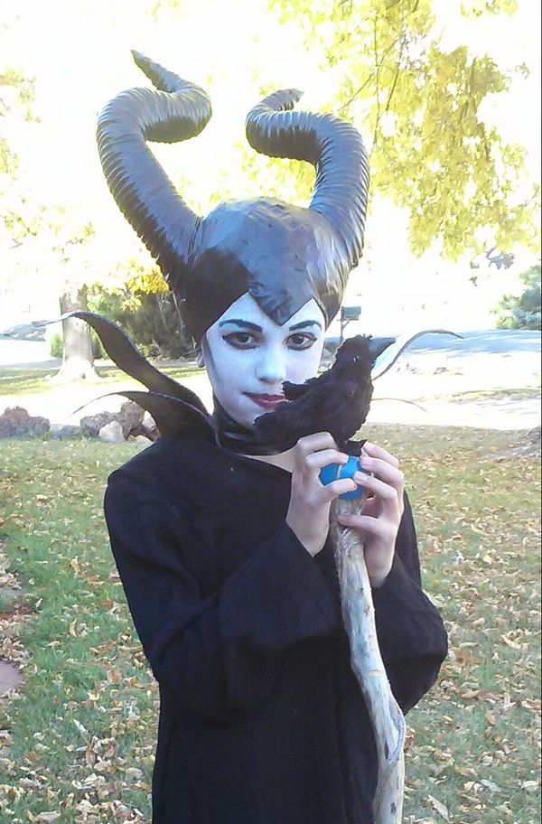 Make a Maleficent Headpiece Costume