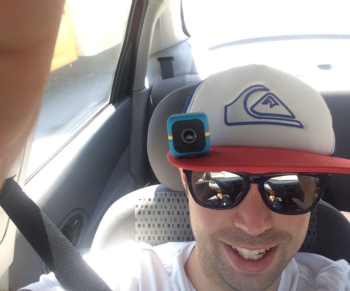 Polorid Cube Hat & Neckalce