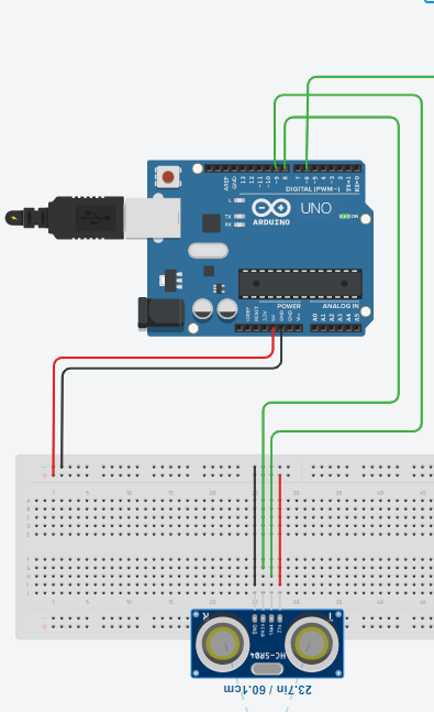 Controlling a Servo With an Ultrasonic Sensor Using Arduino : 7 Steps ...