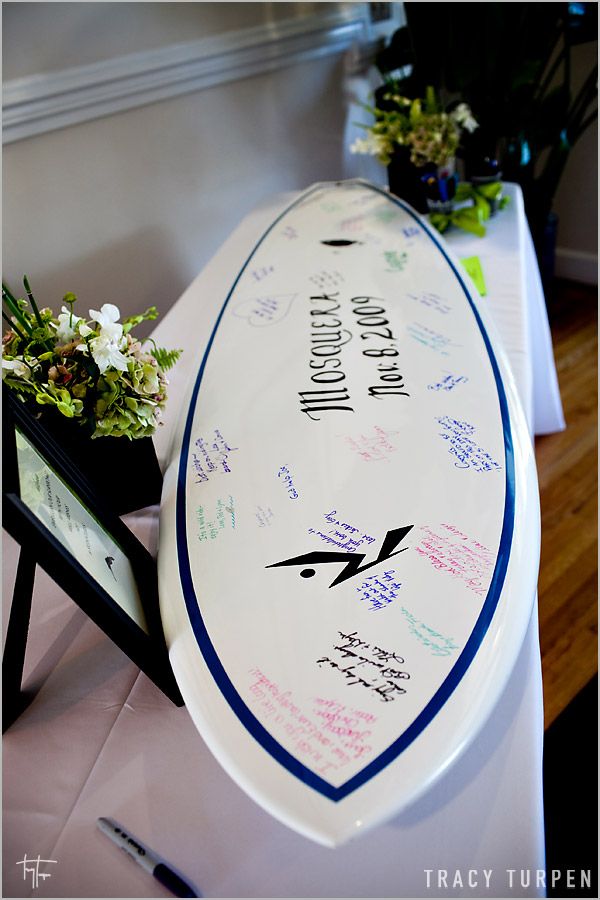 Surfboard Guestbook