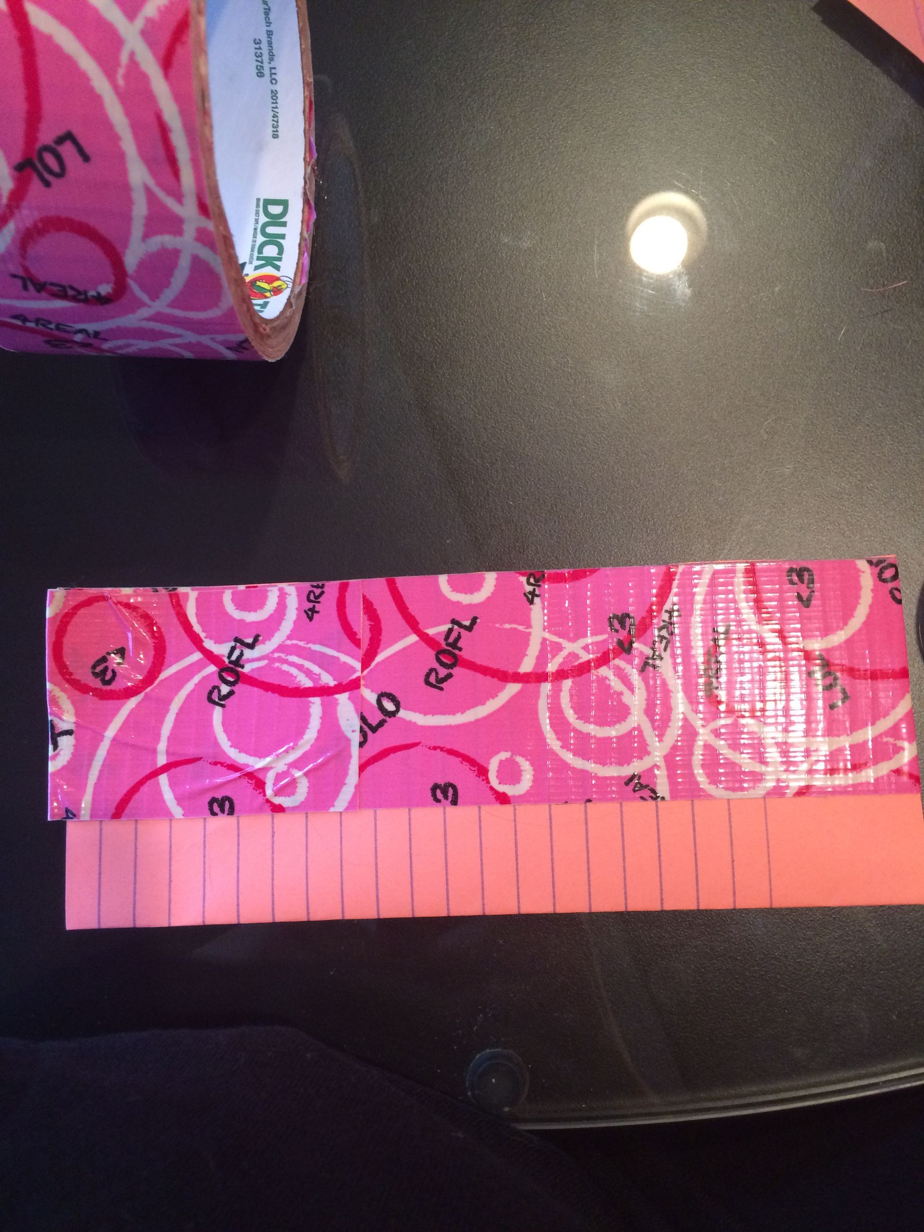 Sew a Bag and Two Duct Tape Accessories 3 Steps Instructables