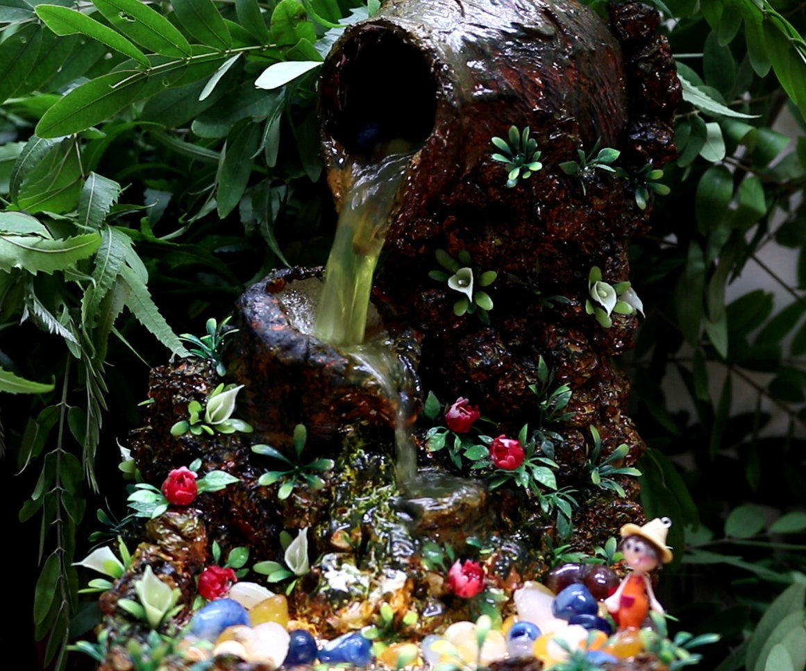 DIY Indoor Water Fountain