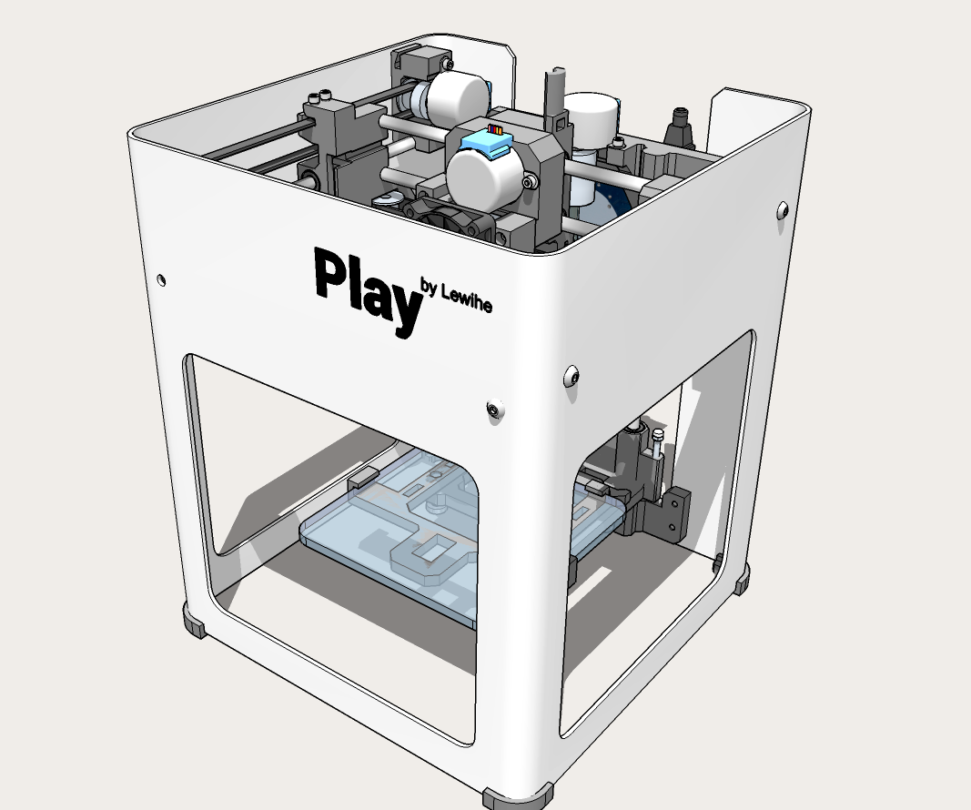 Play 3D LC - 139€ DIY 3D Printer