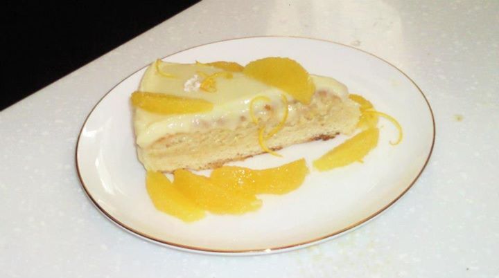 White Soft Earth Cake