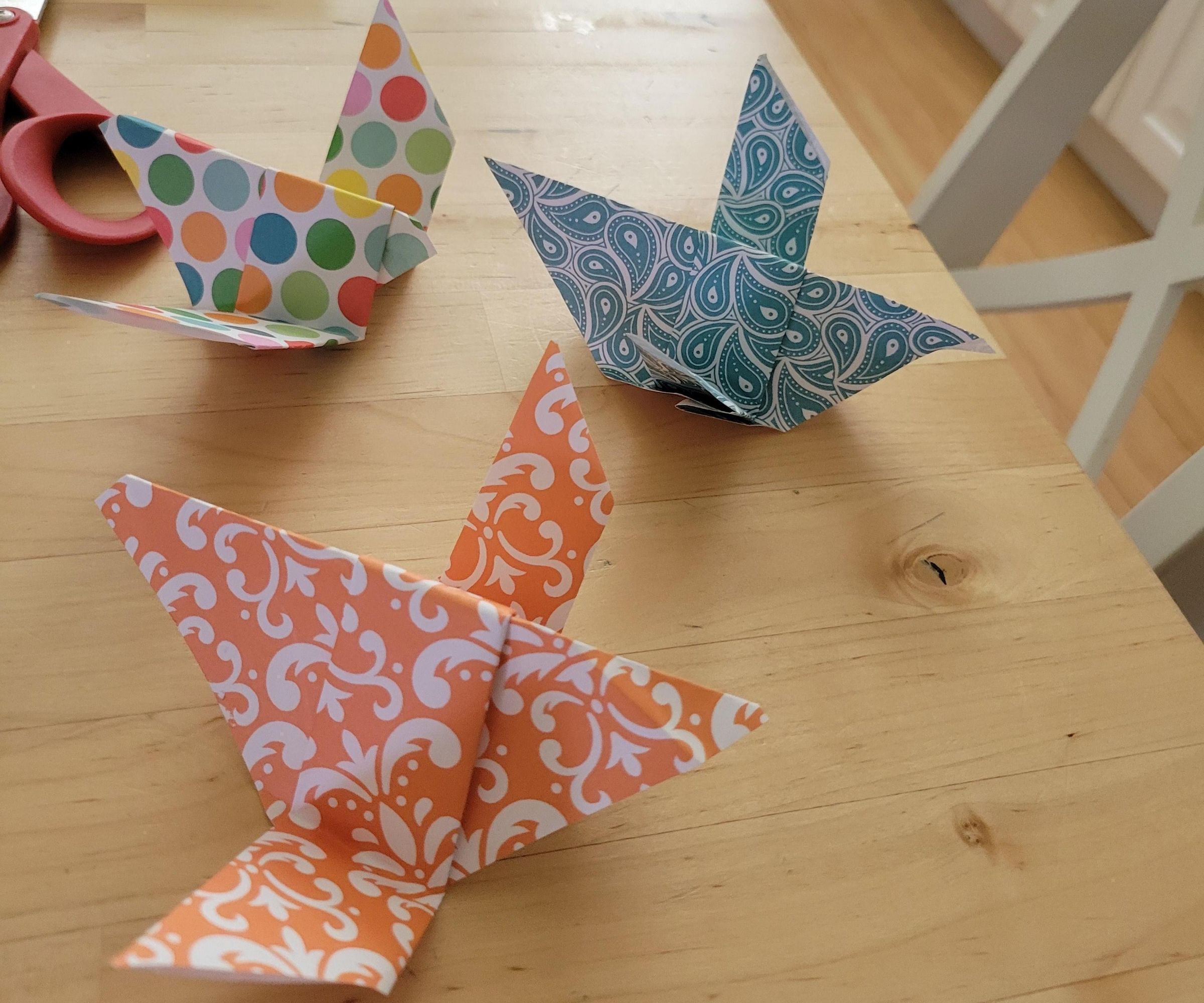 Easy Origami Dove