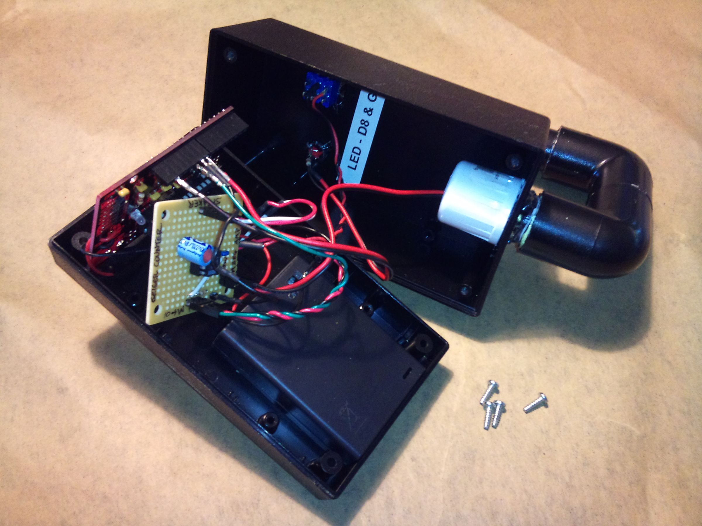 How to Make a Fake Geiger Counter 5 Steps Instructables