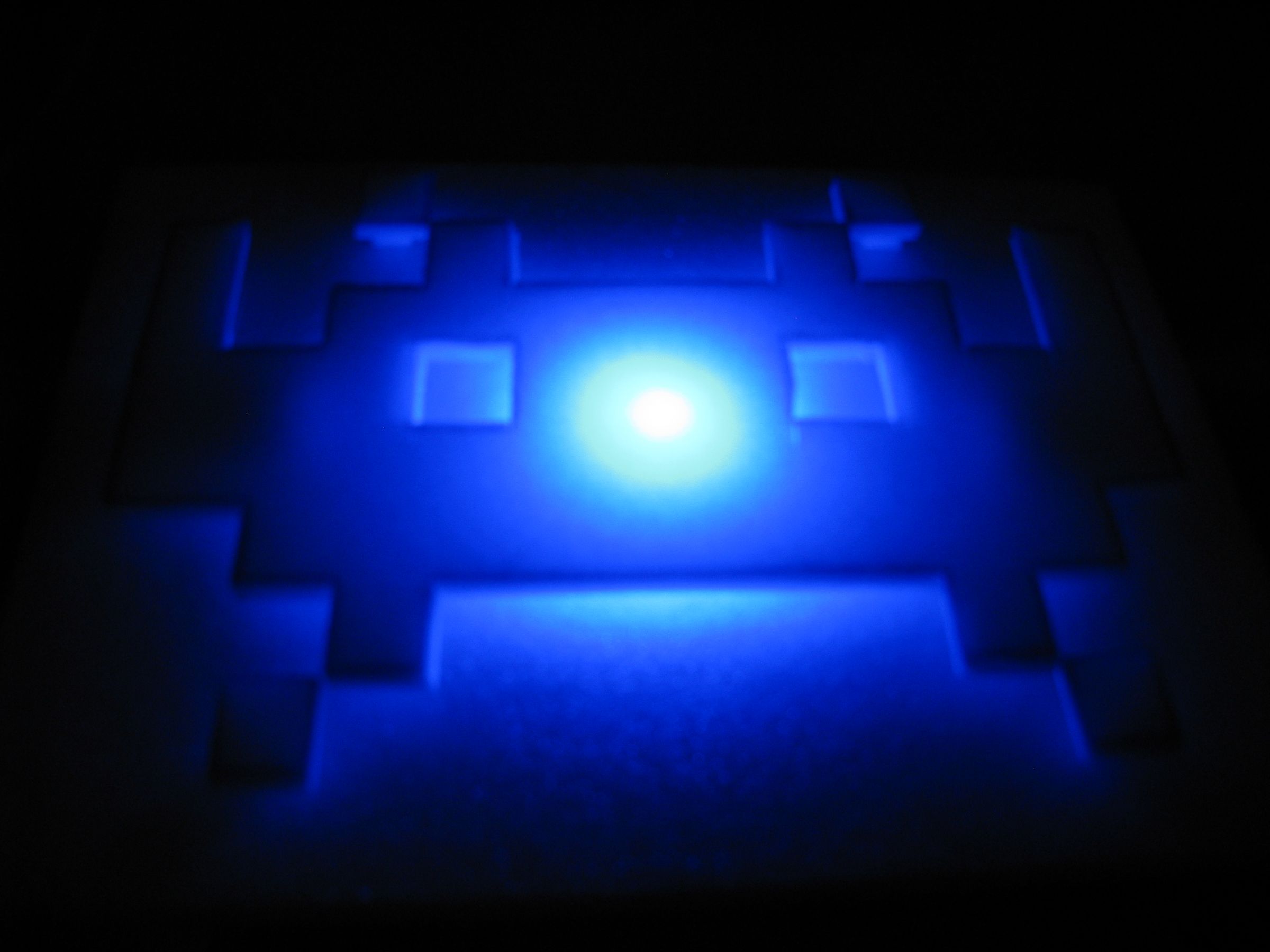 Space Invaders alien lamp