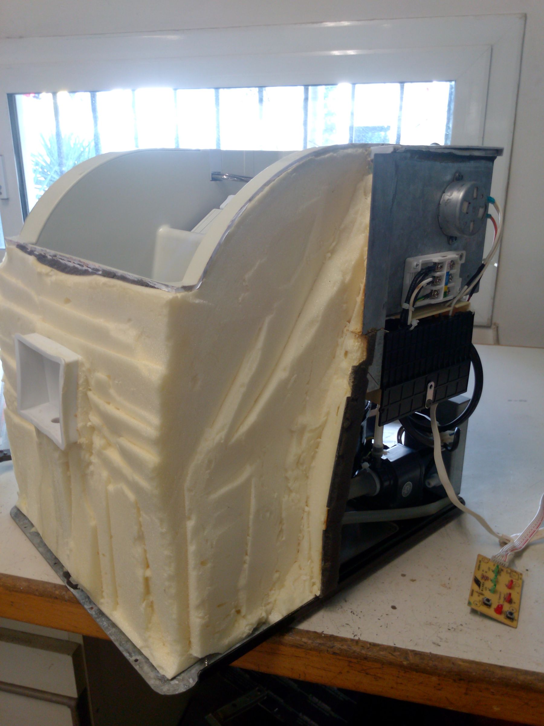 Restore an Old Burned Ice Maker.