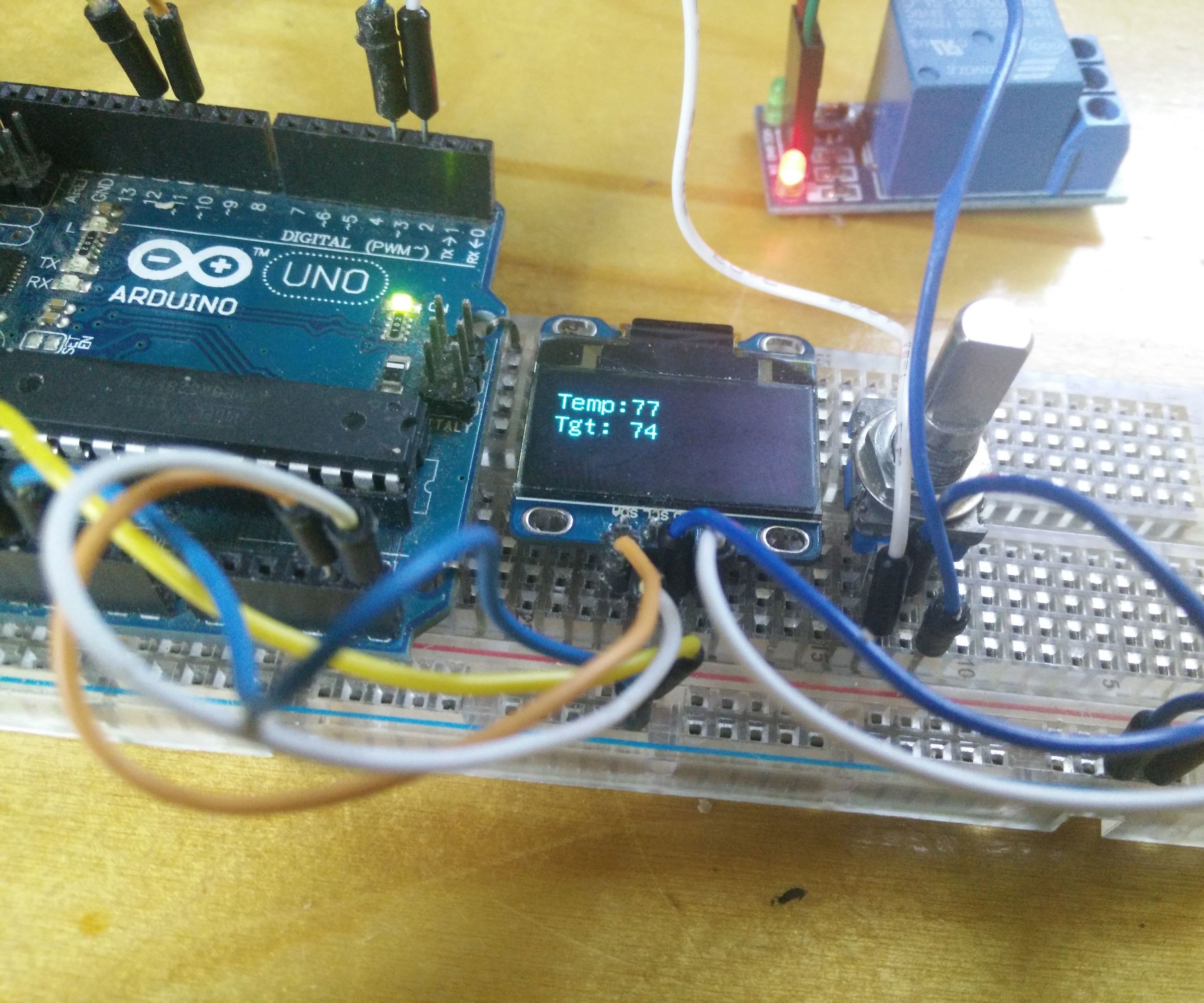 Arduino Thermostat for Window AC Unit (On the cheap)