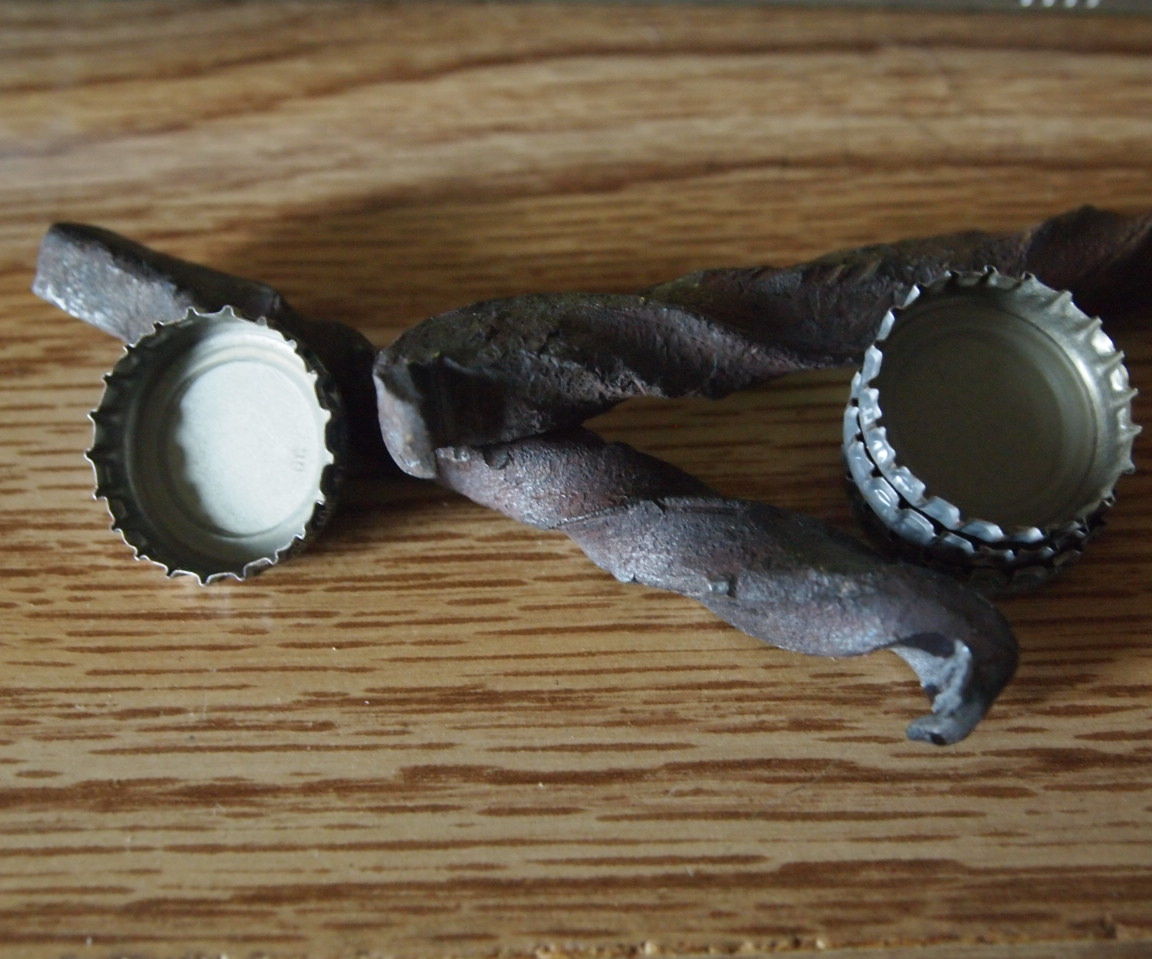 Twisted Rebar Bottle Opener 