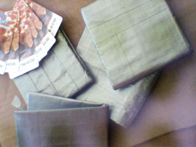 Duck Tape and Tin Foil Wallet