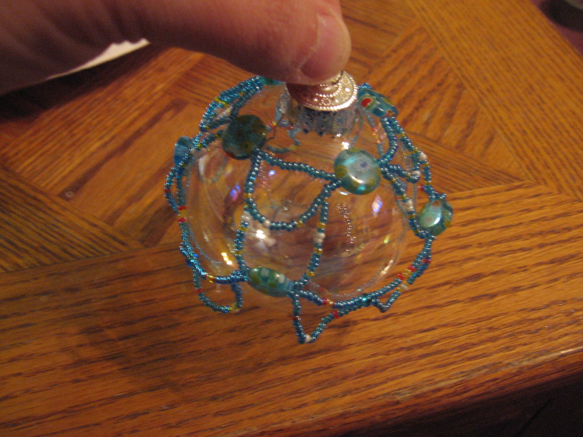 Beaded Christmas Ornaments 7 Steps Instructables