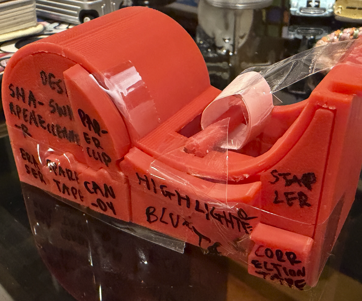 Sustainable Puzzle Piece Tape Dispenser