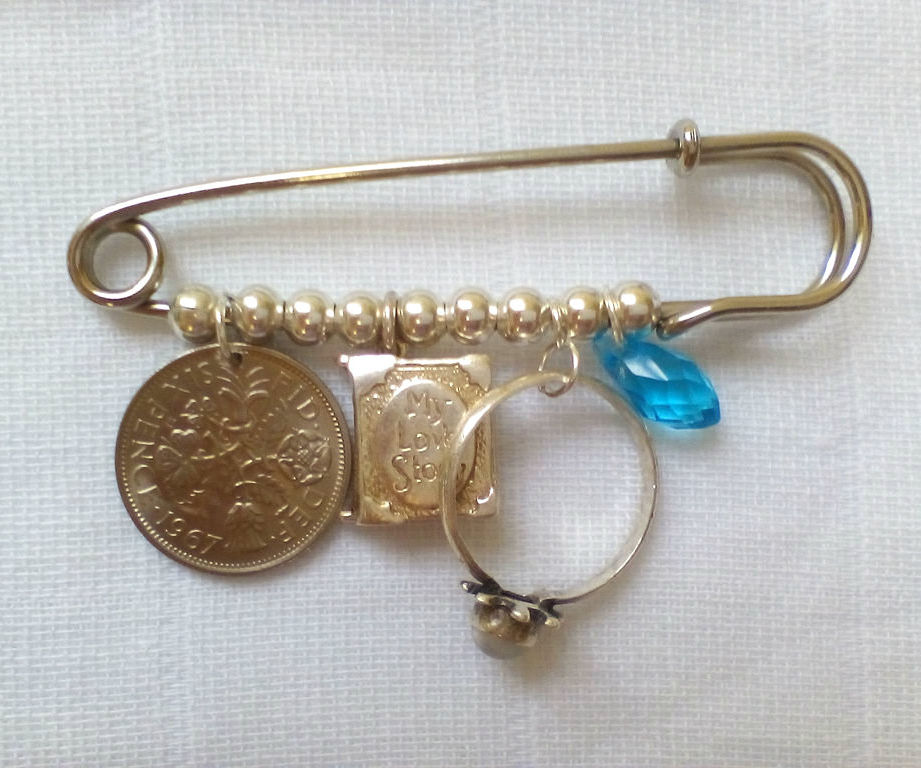 Bridal Pin: Something Old, Something New...