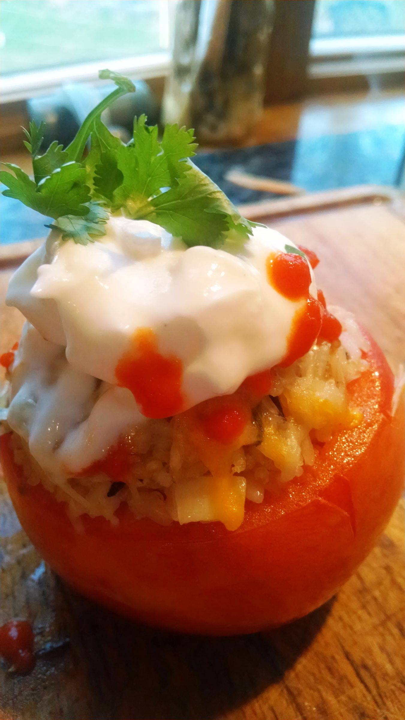 Southwest Stuffed Tomato