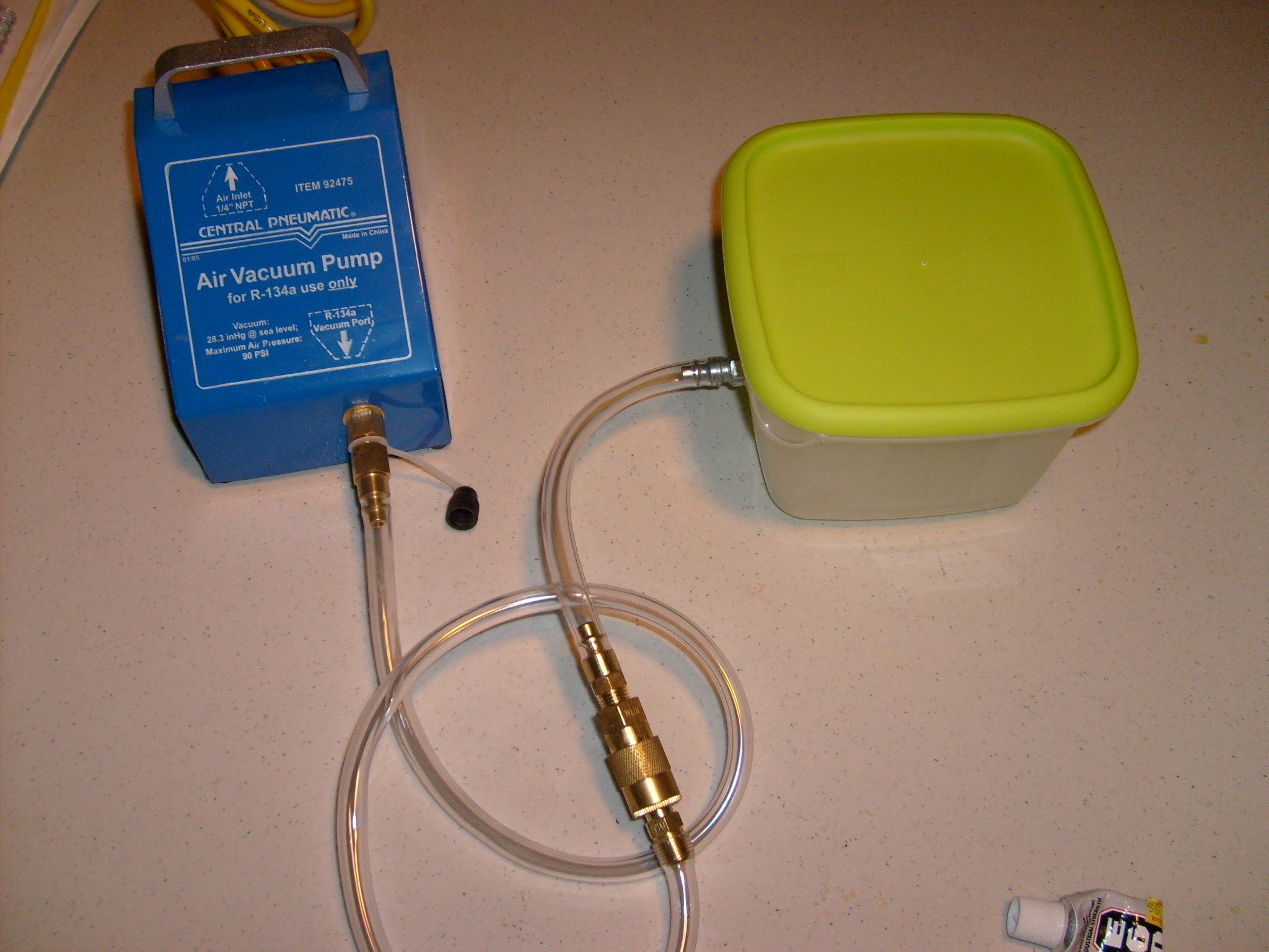 Venturi Vacuum Degassing Apparatus for Use in Rapid Biomedical Part