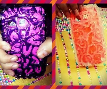 PHONE COVER WITH HOT GLUE GUN (DIY)