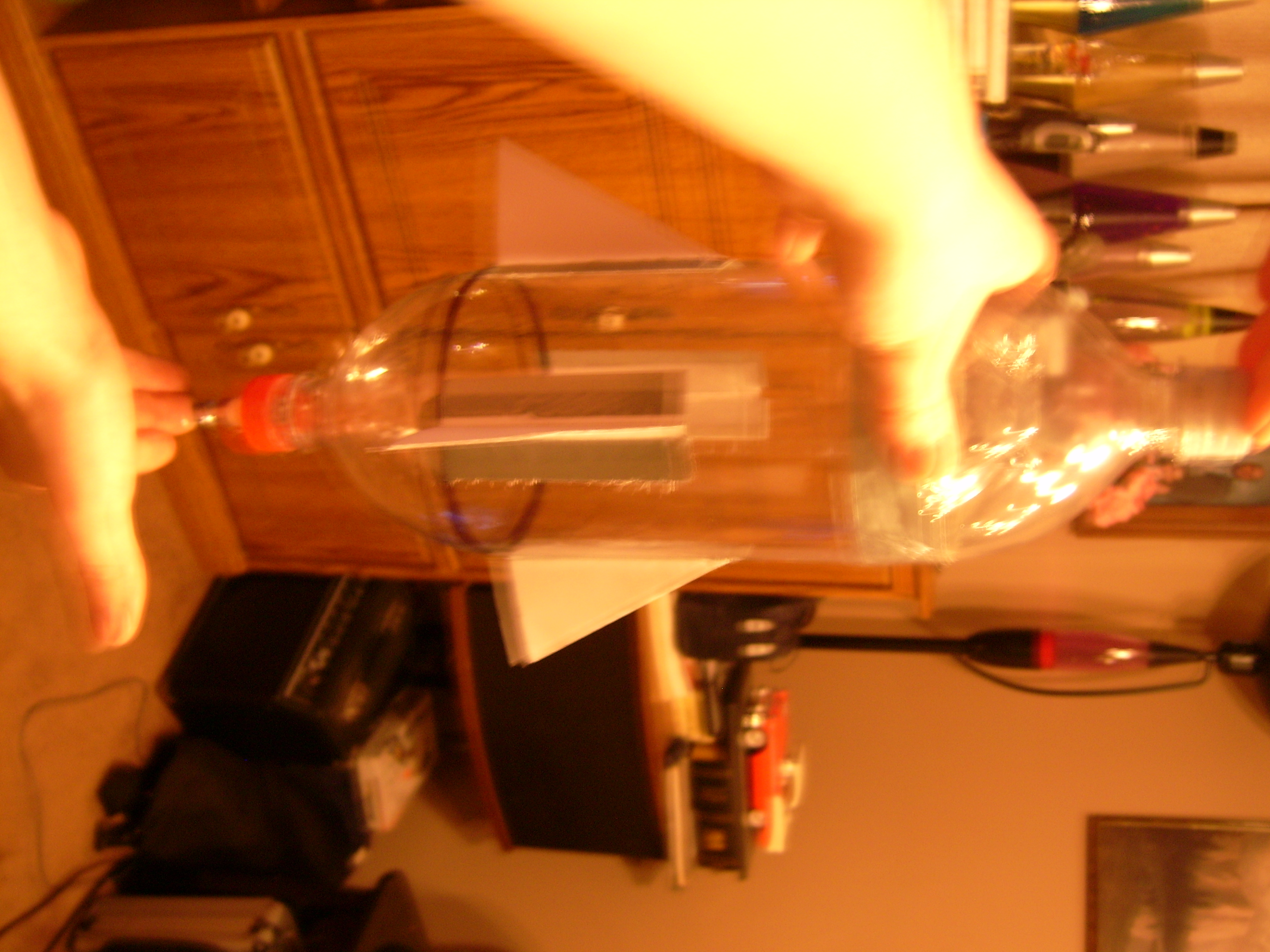 Compressed Air Bottle Rocket! 12 Steps Instructables