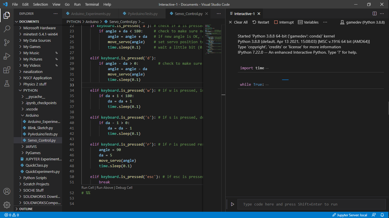 Control Your Arduino With Python's Pyfirmata Library : 7 Steps ...