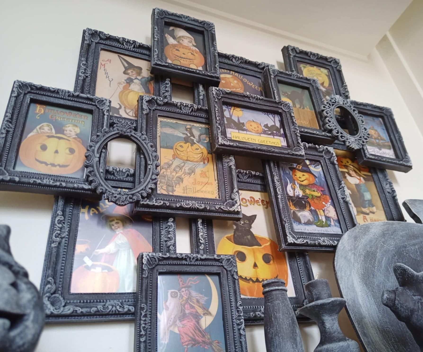 Halloween Picture Frame Collage!