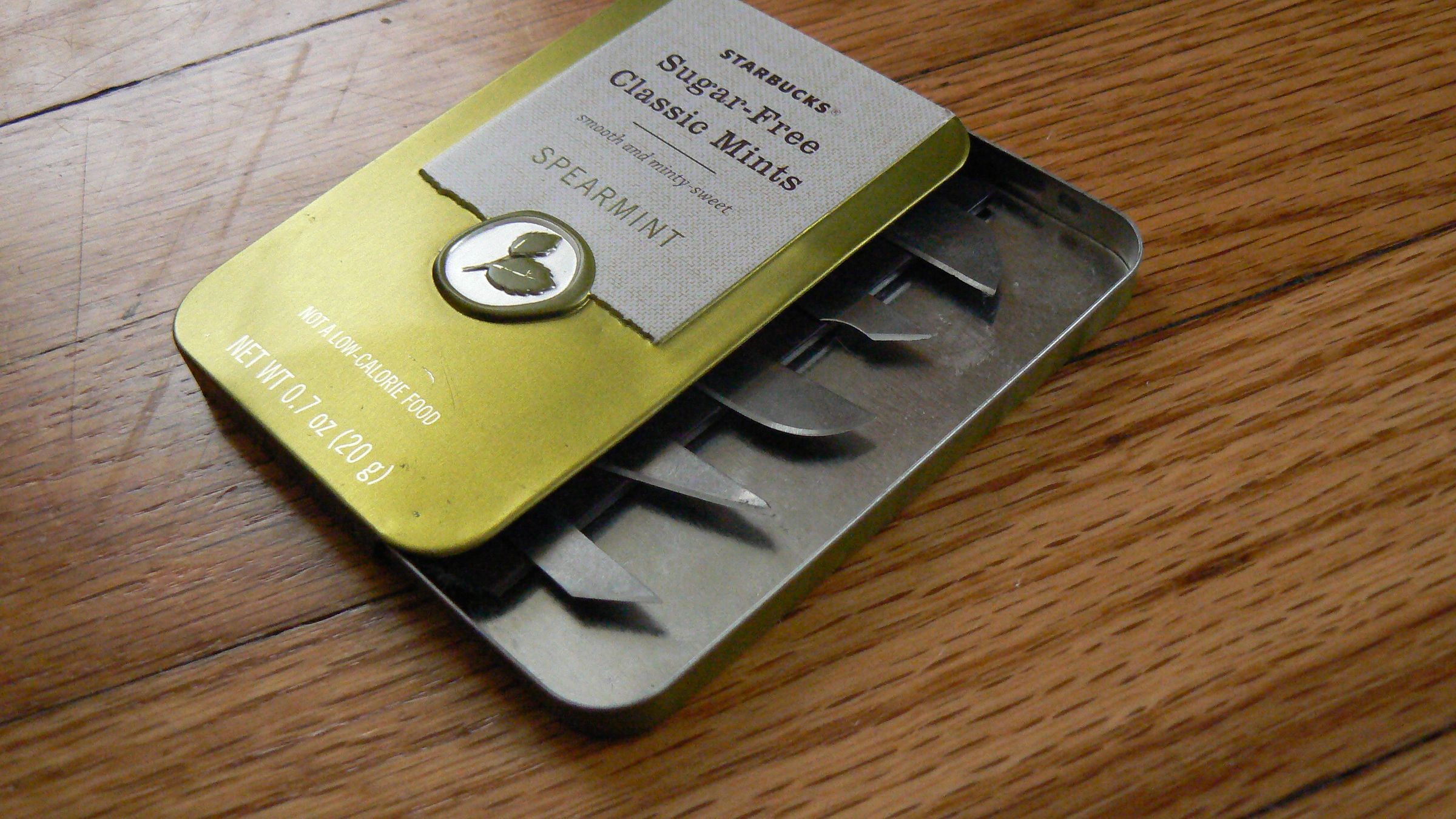 Portable X-acto Blades.