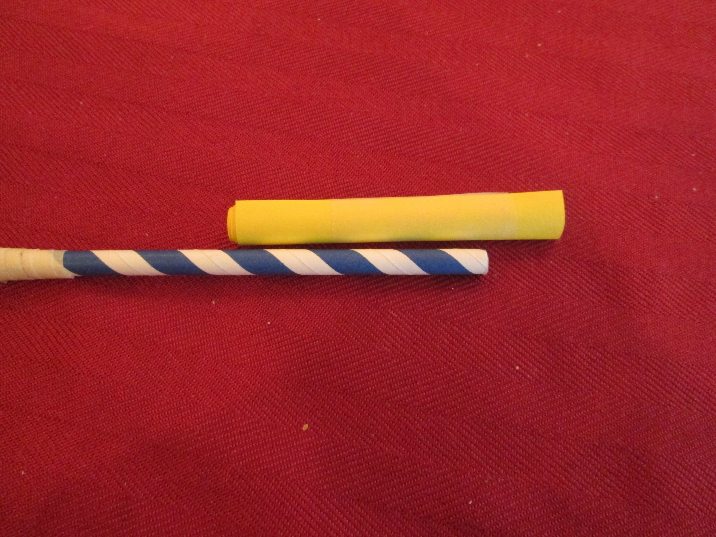 Easy Paper Straw Rocket 6 Steps Instructables