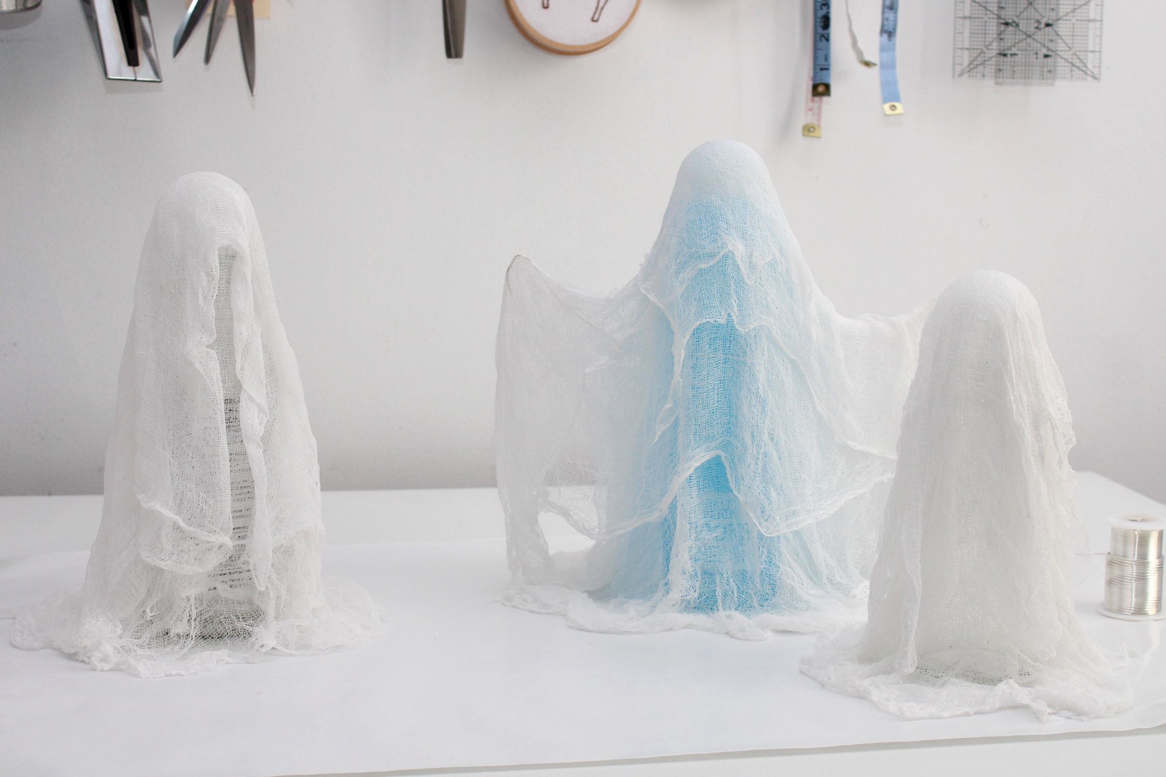 How to Make Cheesecloth Ghosts 6 Steps (with Pictures) Instructables