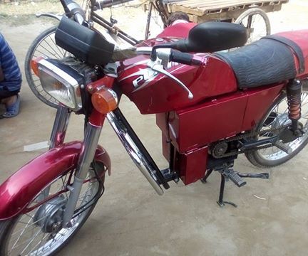 DIY PLATINA HOMEMADE ELECTRIC MOTORBIKE-2