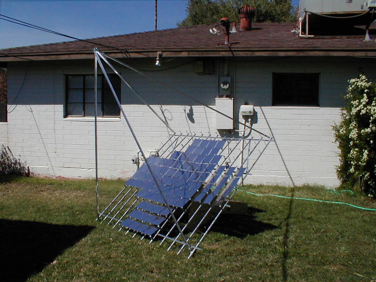 Multifacet Parabolic Solar Concentrator