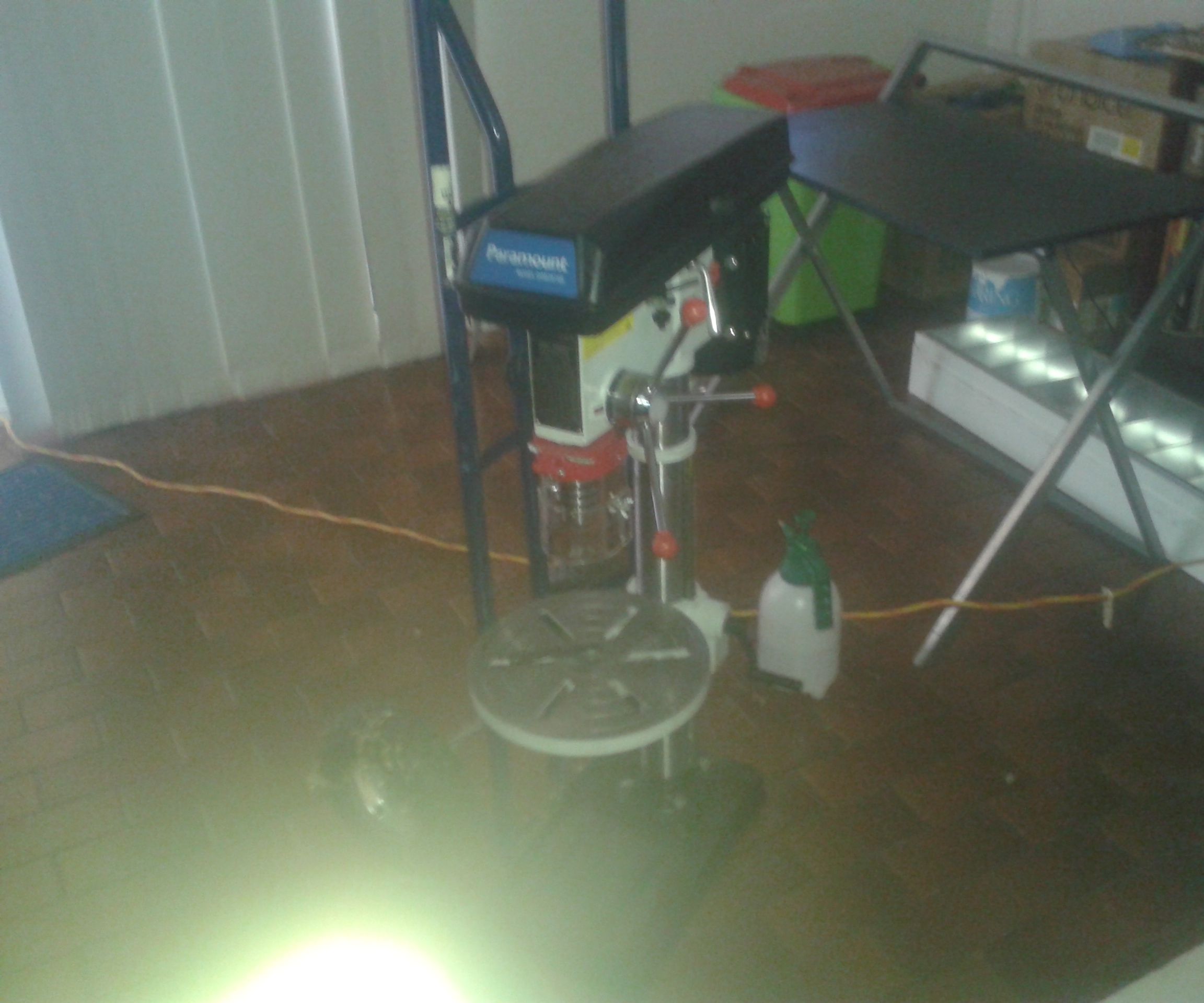 Drill Press Bench Mounting Frame.