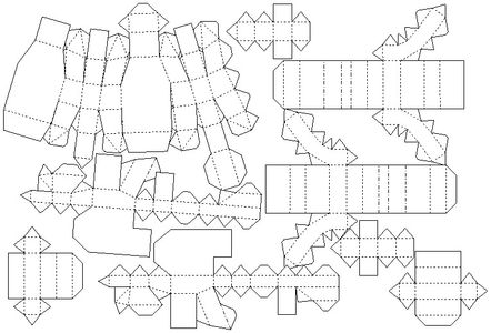 How to Make a Paper Model From Scratch. : 6 Steps (with Pictures ...