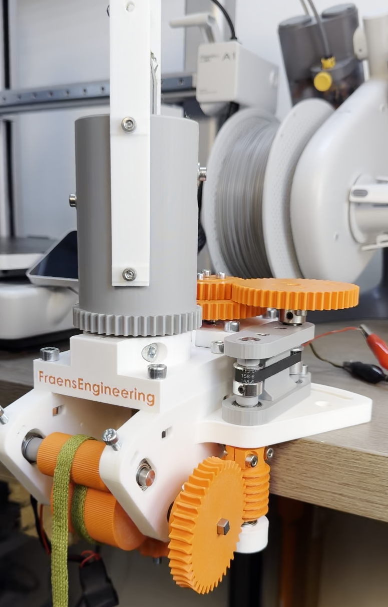 3D Printed Cord Knitting Machine