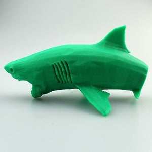 Endangered Flying Shark Desk Sculpture