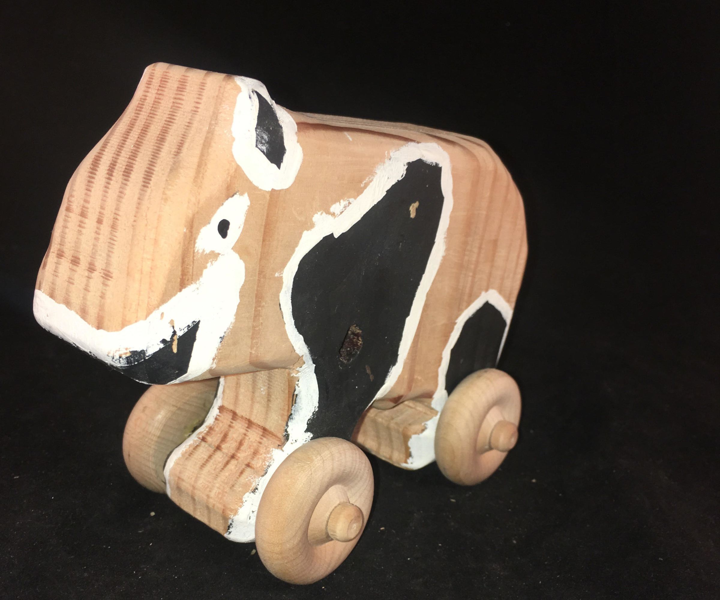 How to Make a Wooden Toy Panda 