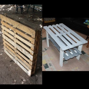 Coffee Table - Single Pallet